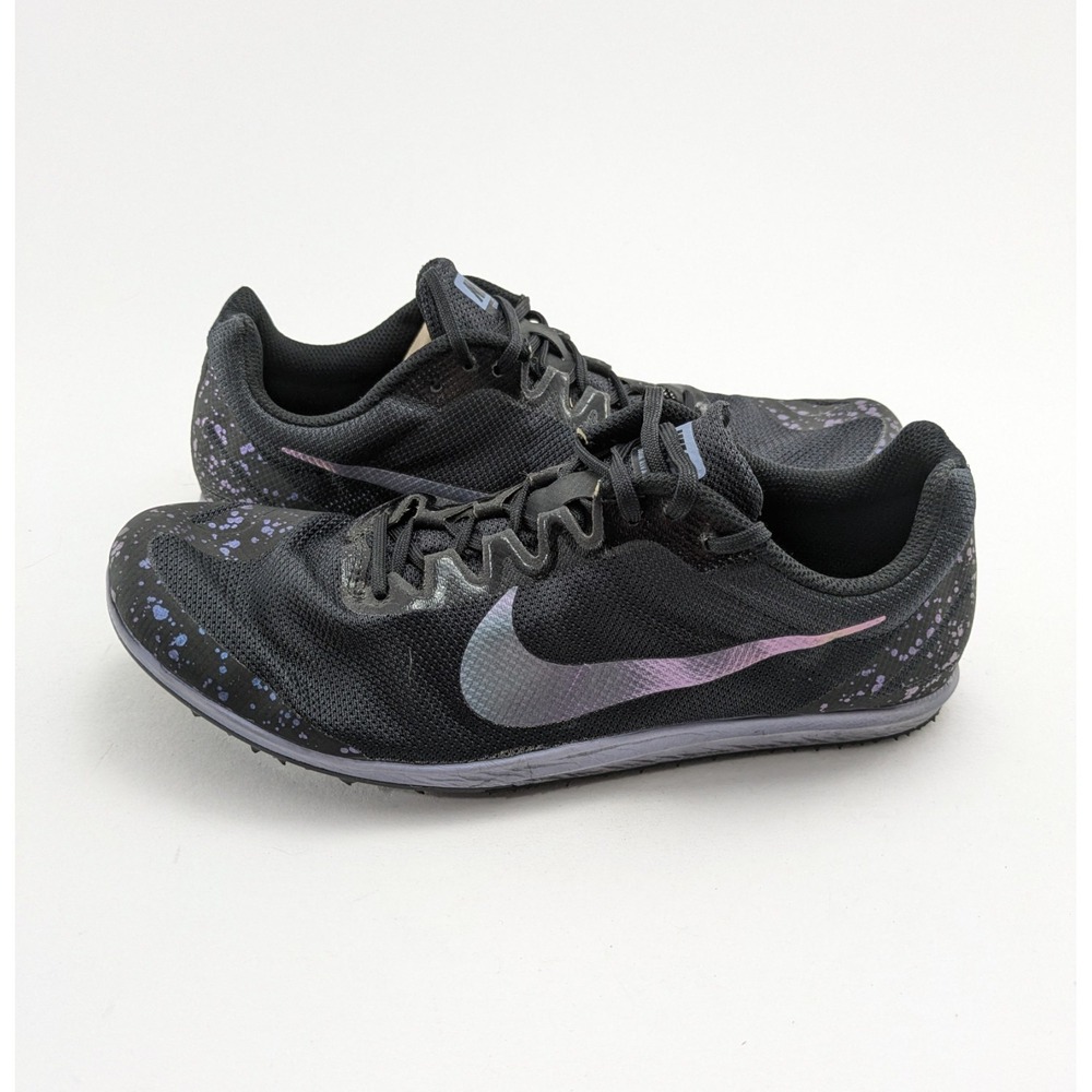 Mens Nike Zoom Rival D Black Indigo Fog Track Cleats Shoes 907566-003 Size 10